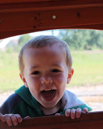 Child smiling