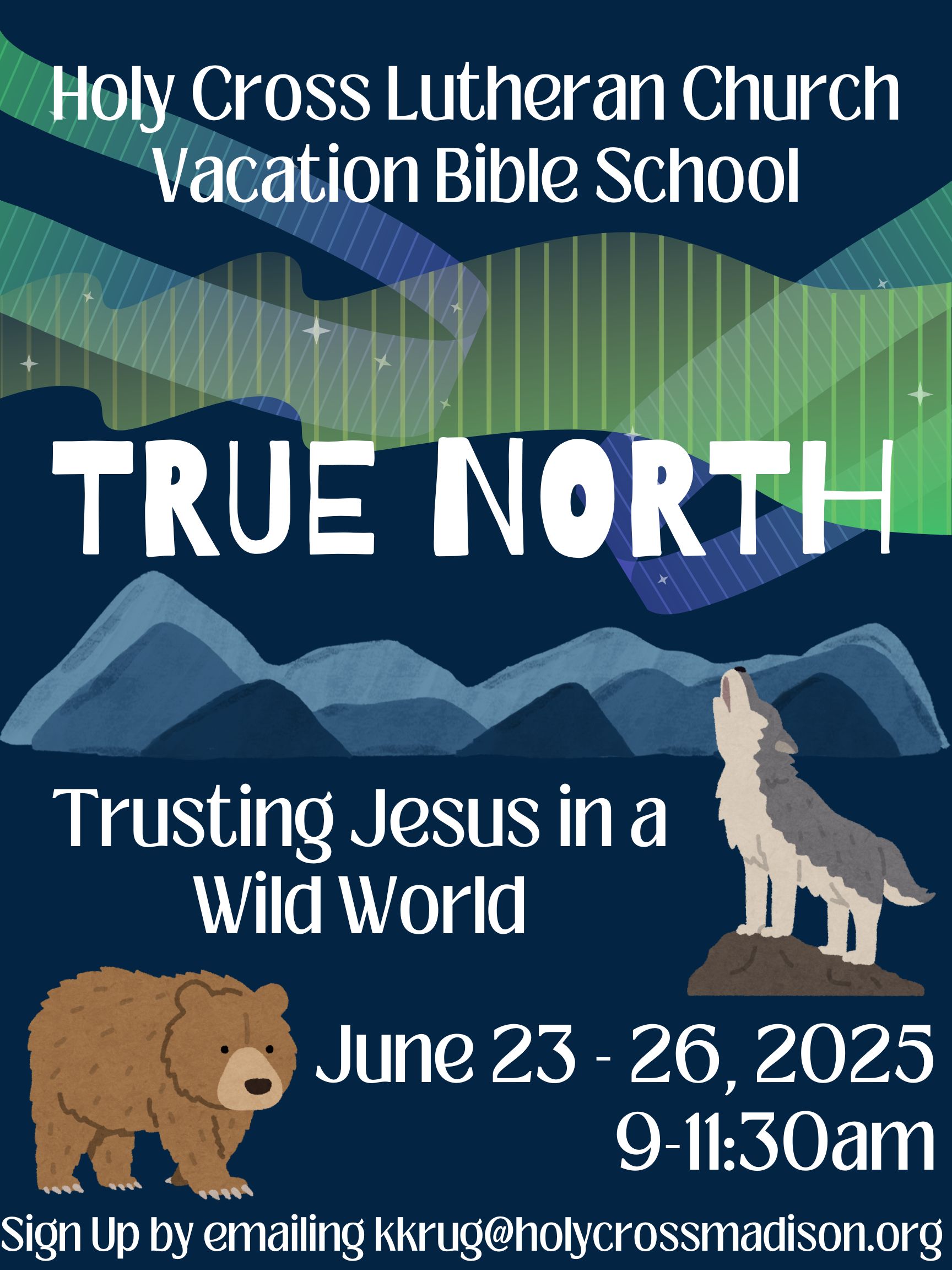true north vbs poster